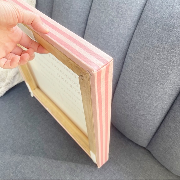 Sugar & Spice Little Girl’s Canvas Nursery Art Decor - Picture 6 of 6